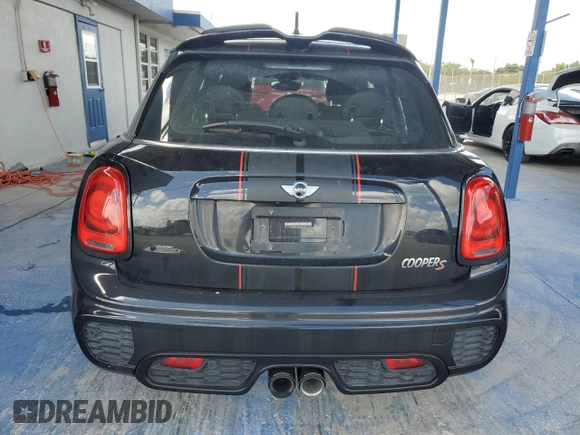 2018 MINI Hardtop 4 Door Cooper S with VIN WMWXU3C54J2F51176, listed as a Copart auction lot 64896135 with 16,418 mi miles and Salvage title. Bid and sale history available at DreamBid. Image 6.