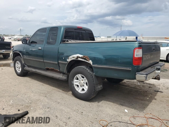 1997 Toyota T100 SR5 z VIN JT4UN24D4V0037751, wystawiony jako Copart lot #58940575 z przebiegiem 225 109 mil mil oraz Czysty tytuł • Clean title. Historia ofert i sprzedaży dostępna na DreamBid. Obrazek 2.