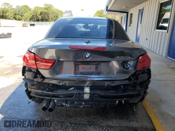 2018 BMW 4 Series 430i z VIN WBA4Z1C57JEC72408, wystawiony jako Copart lot #56664565 z przebiegiem 97 605 mil mil oraz Szkoda całkowita • Salvage title. Historia ofert i sprzedaży dostępna na DreamBid. Obrazek 6.
