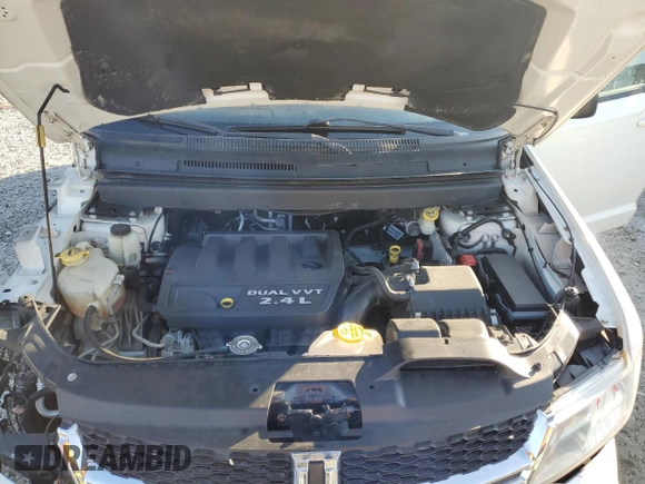 2014 Dodge Journey American Value Pkg with VIN 3C4PDCAB5ET133965, listed as a Copart auction lot 48279275 with 145,772 mi miles and Salvage Title. Bid and sale history available at carsss.com. Image 12.