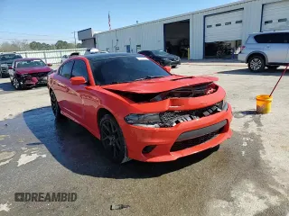 2019 Dodge Charger R/T with VIN 2C3CDXCT5KH519855, listed as a Copart auction lot 48300085 with 80,151 mi miles and Salvage Title. Bid and sale history available at DreamBid. Image 15.