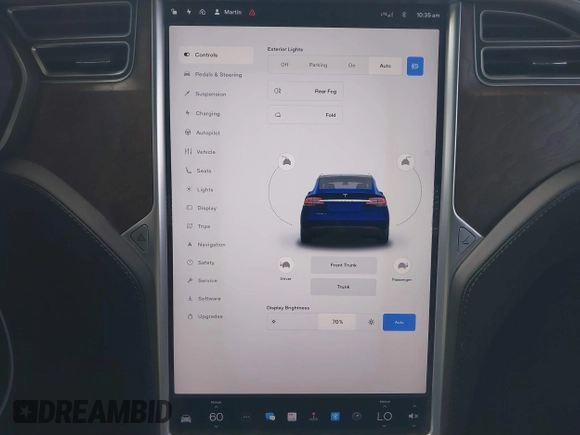 2016 Tesla Model X 70D z VIN 5YJXCBE29GF018794, wystawiony jako IAAI lot #42129574 z przebiegiem 51 814 mil mil oraz . Historia ofert i sprzedaży dostępna na DreamBid. Obrazek 18.