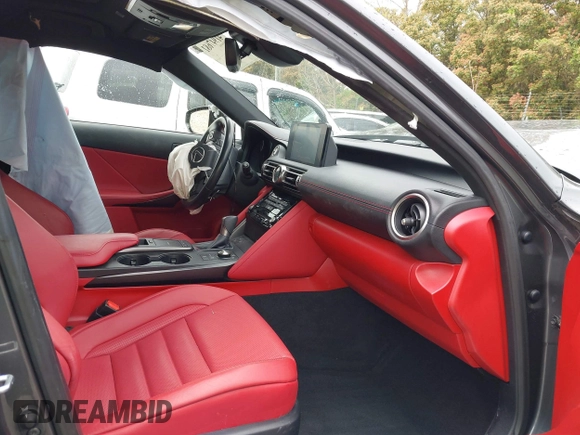 2021 Lexus IS 350 F Sport with VIN JTHGZ1E26M5022810, listed as a IAAI auction lot 41947681 with 22,707 mi miles and . Bid and sale history available at DreamBid. Image 5.