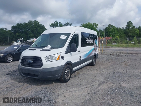 2015 Ford Transit Passenger XL with VIN 1FBAX2CG8FKA22611, listed as a IAAI auction lot 42495659 with 275,024 mi miles and . Bid and sale history available at DreamBid. Image 17.