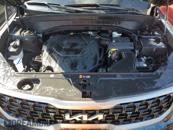 2023 Kia Telluride SX X-Line with VIN 5XYP5DGC7PG387559, listed as a Copart auction lot 73749914 with 15,971 mi miles and Non repairable. Bid and sale history available at DreamBid. Image 12.