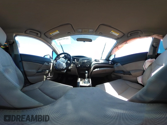 2015 Honda Civic Sedan LX with VIN 19XFB2F54FE250926, listed as a IAAI auction lot 41993601 with 119,881 mi miles. Bid and sale history available at carsss.com. Image 21.