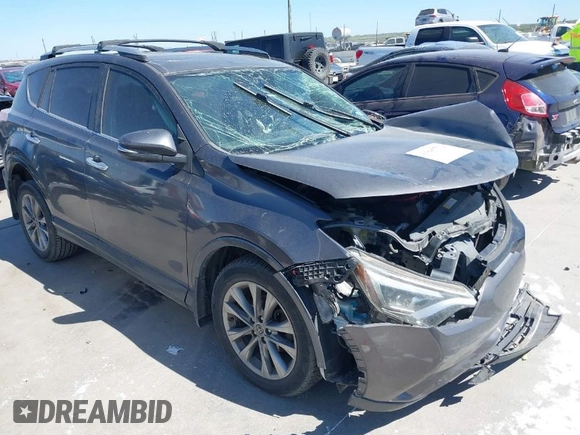 2017 Toyota RAV4 Limited with VIN 2T3YFREV6HW367535, listed as a IAAI auction lot 41843772 with 114,834 mi miles. Bid and sale history available at carsss.com. Image 1.