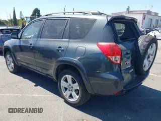 2008 Toyota RAV4 Sport with VIN JTMZD32V985113983, listed as a IAAI auction lot 42654195 with 274,654 mi miles and . Bid and sale history available at DreamBid. Image 3.