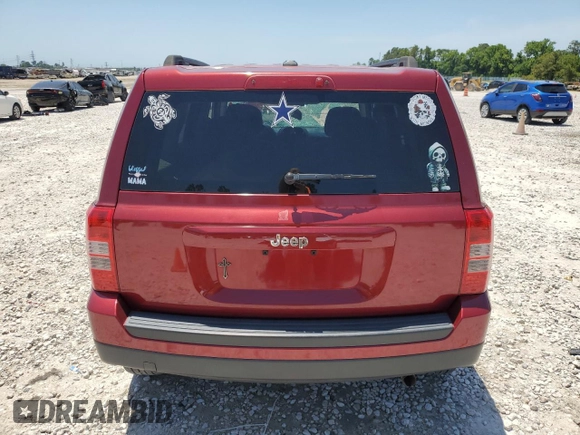 2017 Jeep Patriot Sport SE with VIN 1C4NJPBA7HD149320, listed as a Copart auction lot 56602915 with 136,912 mi miles and Salvage title. Bid and sale history available at DreamBid. Image 6.