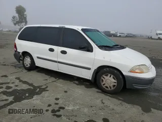 2000 Ford Windstar Cargo with VIN 2FTZA5448YBC27803, listed as a Copart auction lot 80345504 with 92,804 mi miles and Salvage Title. Bid and sale history available at carsss.com. Image 4.