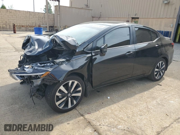 2021 Nissan Versa SR z VIN 3N1CN8FV5ML920265, wystawiony jako Copart lot #55047995 z przebiegiem Nie podano mil oraz Szkoda całkowita • Salvage title. Historia ofert i sprzedaży dostępna na DreamBid. Obrazek 1.
