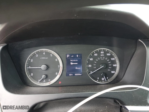 2015 Hyundai Sonata 2.4L SE with VIN 5NPE24AF4FH165961, listed as a Copart auction lot 52826955 with 88,269 mi miles and Salvage Title. Bid and sale history available at carsss.com. Image 9.