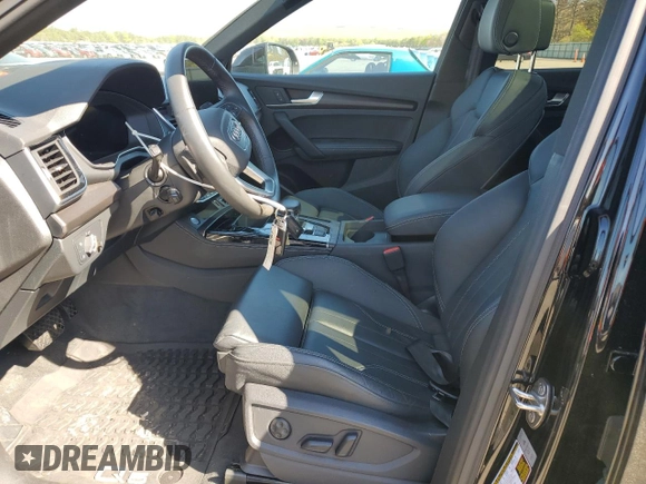 2023 Audi Q5 Sportback S line Premium Plus with VIN WA15AAFY6P2089295, listed as a Copart auction lot 55124535 with 16,884 mi miles and Salvage title. Bid and sale history available at DreamBid. Image 7.