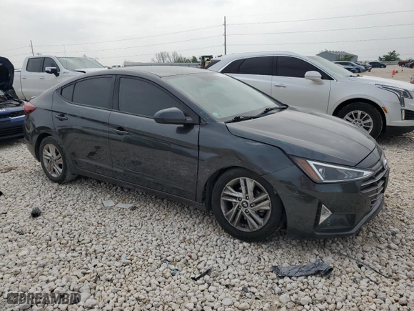 2020 Hyundai Elantra SEL with VIN 5NPD84LF0LH560528, listed as a Copart auction lot 51244505 with 126,895 mi miles and Salvage Title. Bid and sale history available at carsss.com. Image 4.