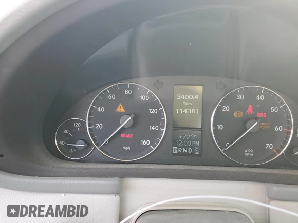 2005 Mercedes-Benz C 320 с VIN WDBRF84J65F679735, выставлен на аукционе Copart как лот 47164965 с пробегом 114 381 миль миль и Списание • Salvage title. История ставок и продаж доступна на DreamBid. Изображение 9.