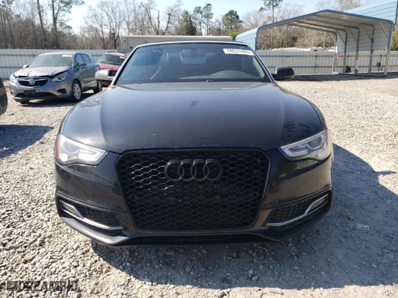 2013 Audi S5 Premium Plus with VIN WAUCGAFH4DN009057, listed as a Copart auction lot 44631485 with 124,854 mi miles and Salvage Title. Bid and sale history available at carsss.com. Image 5.