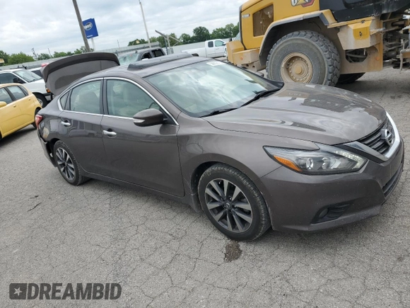 2017 Nissan Altima SV with VIN 1N4AL3AP1HC114551, listed as a Copart auction lot 58602075 with 81,839 mi miles and Salvage title. Bid and sale history available at DreamBid. Image 4.