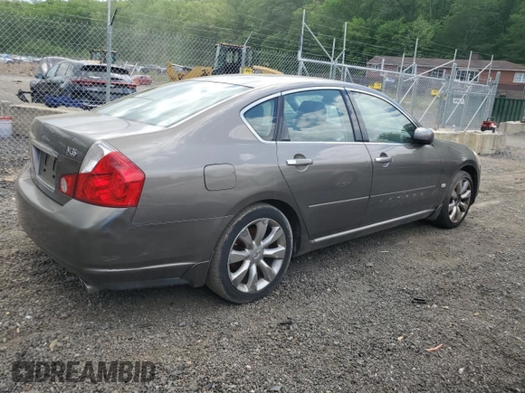 2006 Infiniti M with VIN JNKAY01E26M105968, listed as a Copart auction lot 55413975 with Not Provided miles and Salvage Title. Bid and sale history available at carsss.com. Image 3.