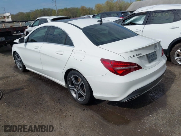 2019 Mercedes-Benz CLA 250 with VIN WDDSJ4EB2KN742032, listed as a IAAI auction lot 42000770 with 114,682 mi miles and . Bid and sale history available at DreamBid. Image 3.