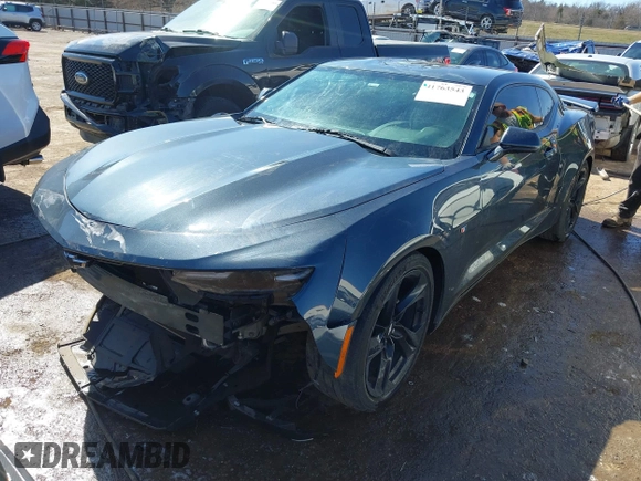 2019 Chevrolet Camaro 1LS with VIN 1G1FB1RX4K0122754, listed as a IAAI auction lot 41763543 with 91,704 mi miles and . Bid and sale history available at carsss.com. Image 18.