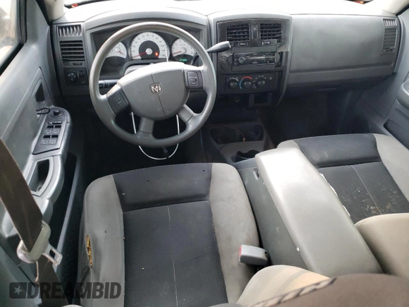 2006 Dodge Dakota SLT with VIN 1D7HE48K96S687404, listed as a Copart auction lot 75668624 with 223,085 mi miles and Clean Title. Bid and sale history available at carsss.com. Image 8.