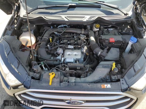 2021 Ford EcoSport SE with VIN MAJ3S2GEXMC425577, listed as a Copart auction lot 54005715 with 17,030 mi miles and Salvage title. Bid and sale history available at DreamBid. Image 12.