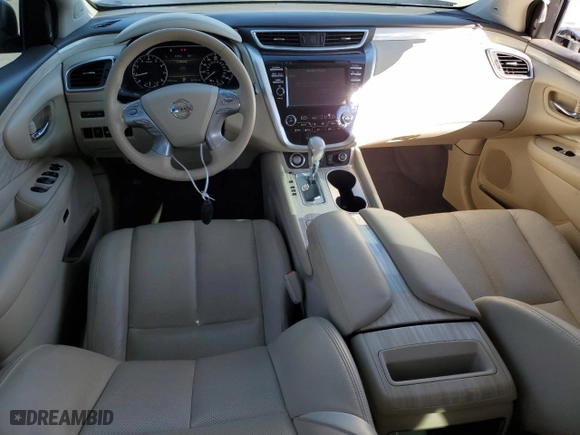 2017 Nissan Murano S with VIN 5N1AZ2MH5HN132087, listed as a Copart auction lot 45608485 with 51,311 mi miles and Salvage Title. Bid and sale history available at carsss.com. Image 8.