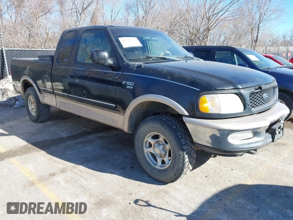 1998 Ford F-150 with VIN 1FTRX18L2WKA07312, listed as a IAAI auction lot 41327373 with 263,459 mi miles and . Bid and sale history available at DreamBid. Image 1.