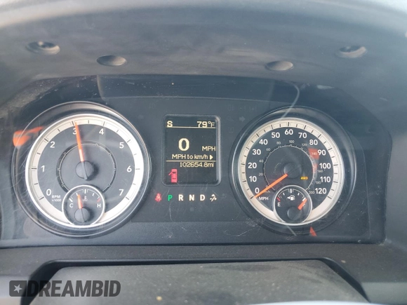 2016 Ram 1500 Express z VIN 1C6RR7FT9GS123339, wystawiony jako Copart lot #57058705 z przebiegiem 102 654 mil mil oraz Szkoda całkowita • Salvage title. Historia ofert i sprzedaży dostępna na DreamBid. Obrazek 9.