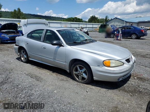2004 Pontiac Grand Am SE1 with VIN 1G2NF52E64M511368, listed as a Copart auction lot 60911524 with 182,358 mi miles and Salvage Title. Bid and sale history available at carsss.com. Image 4.