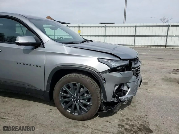 2023 Chevrolet Traverse RS with VIN 1GNEVJKW8PJ334240, listed as a Copart auction lot 49526565 with 11,836 mi miles and Salvage Title. Bid and sale history available at carsss.com. Image 12.