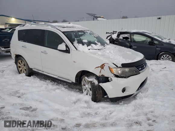 2008 Mitsubishi Outlander SE with VIN JA4LT31W08Z020534, listed as a Copart auction lot 87426084 with 170,591 mi miles and Non repairable. Bid and sale history available at DreamBid. Image 4.