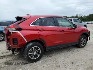 2024 Mitsubishi Eclipse Cross ES with VIN JA4ATUAAXRZ047520, listed as a Copart auction lot 73938724 with 7,563 mi miles and Salvage title. Bid and sale history available at DreamBid. Image 3.