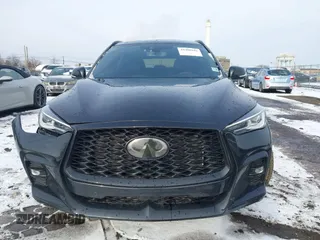 2024 Infiniti QX50 Sport with VIN 3PCAJ5FB7RF101400, listed as a IAAI auction lot 41488885 with 8,306 mi miles and . Bid and sale history available at DreamBid. Image 12.