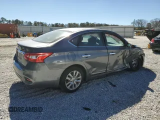 2018 Nissan Sentra S with VIN 3N1AB7AP0JY336521, listed as a Copart auction lot 47239925 with 147,445 mi miles and Salvage Title. Bid and sale history available at DreamBid. Image 3.