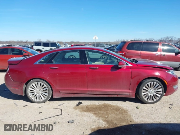 2015 Lincoln MKZ with VIN 3LN6L2G92FR619379, listed as a IAAI auction lot 41637555 with 147,343 mi miles. Bid and sale history available at carsss.com. Image 12.