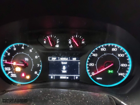 2020 Chevrolet Equinox LS with VIN 2GNAXSEV5L6188730, listed as a IAAI auction lot 41631652 with 99,305 mi miles. Bid and sale history available at carsss.com. Image 7.