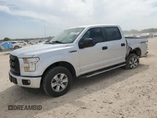 2017 Ford F-150 XL with VIN 1FTEW1C88HKE35781, listed as a Copart auction lot 51852305 with 91,412 mi miles and Salvage Title. Bid and sale history available at carsss.com. Image 1.