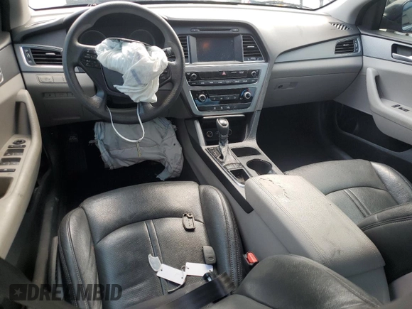 2016 Hyundai Sonata SE with VIN 5NPE24AF9GH306962, listed as a Copart auction lot 54345215 with 105,936 mi miles and Salvage Title. Bid and sale history available at DreamBid. Image 8.