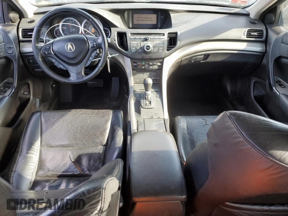 2009 Acura TSX with VIN JH4CU26679C014626, listed as a Copart auction lot 43634955 with 218,324 mi miles and Salvage Title. Bid and sale history available at carsss.com. Image 8.