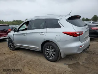 2013 Infiniti JX35 with VIN 5N1AL0MM3DC326903, listed as a Copart auction lot 72902124 with 213,631 mi miles and Salvage Title. Bid and sale history available at carsss.com. Image 2.