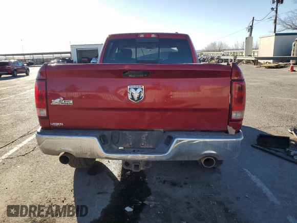 2010 Dodge 1500 SLT with VIN 1D7RB1GT5AS111825, listed as a Copart auction lot 46665345 with 175,885 mi miles and Salvage Title. Bid and sale history available at carsss.com. Image 6.