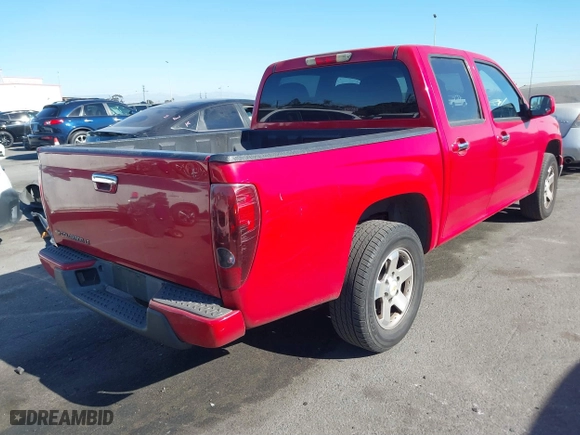 2011 Chevrolet Colorado LT w/1LT with VIN 1GCDSCFE4B8115835, listed as a IAAI auction lot 41334215 with 275,259 mi miles. Bid and sale history available at carsss.com. Image 4.