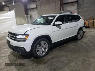 2019 Volkswagen Atlas SE z VIN 1V2UR2CA6KC580782, wystawiony jako Copart lot #49103205 z przebiegiem 90 121 mil mil oraz Szkoda całkowita • Salvage title. Historia ofert i sprzedaży dostępna na DreamBid. Obrazek 1.