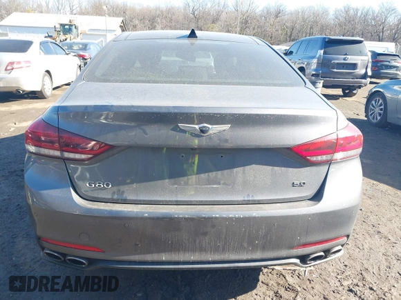 2017 Genesis G80 Ultimate z VIN KMHGN4JF6HU173239, wystawiony jako IAAI lot #41431822 z przebiegiem 140 552 mil mil oraz . Historia ofert i sprzedaży dostępna na DreamBid. Obrazek 16.
