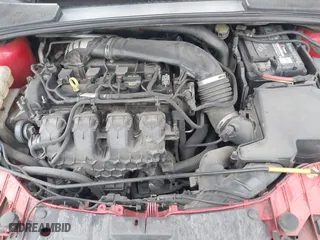 2015 Ford Focus ST with VIN 1FADP3L9XFL356641, listed as a IAAI auction lot 41928846 with 92,110 mi miles. Bid and sale history available at carsss.com. Image 10.