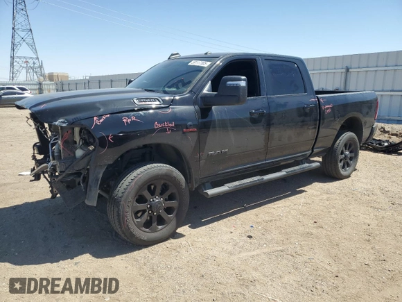 2024 Ram 2500 Big Horn z VIN 3C6UR5DL0RG298980, wystawiony jako Copart lot #59117305 z przebiegiem 16 610 mil mil oraz Szkoda całkowita • Salvage title. Historia ofert i sprzedaży dostępna na DreamBid. Obrazek 1.
