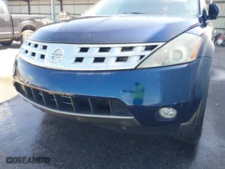 2003 Nissan Murano SL with VIN JN8AZ08W03W222708, listed as a IAAI auction lot 41792401 with 263,843 mi miles. Bid and sale history available at carsss.com. Image 6.