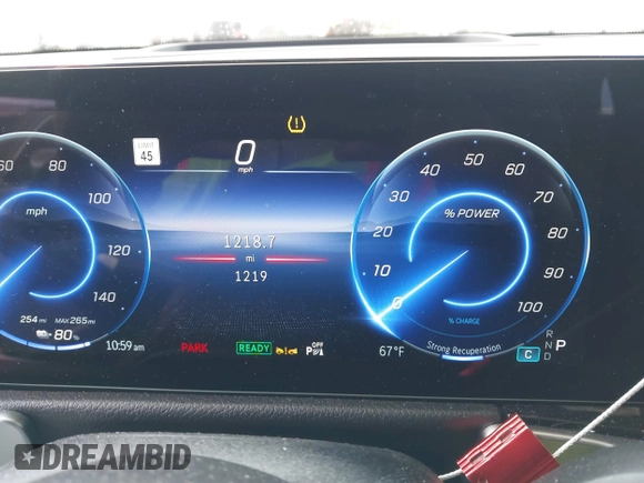 2024 Mercedes-Benz EQB 250+ z VIN W1N9M0CB0RN096438, wystawiony jako IAAI lot #41679845 z przebiegiem 1219 mil mil oraz . Historia ofert i sprzedaży dostępna na DreamBid. Obrazek 7.