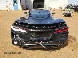 2022 Chevrolet Corvette 2LT with VIN 1G1YB2D49N5106004, listed as a Copart auction lot 49067245 with 15,247 mi miles and Salvage Title. Bid and sale history available at carsss.com. Image 6.